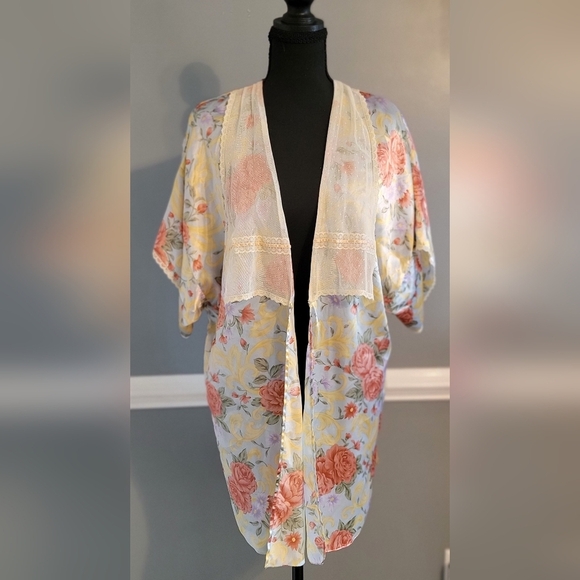 Victoria's Secret Other - Victoria's Secret Gold Label Vintage Floral Robe